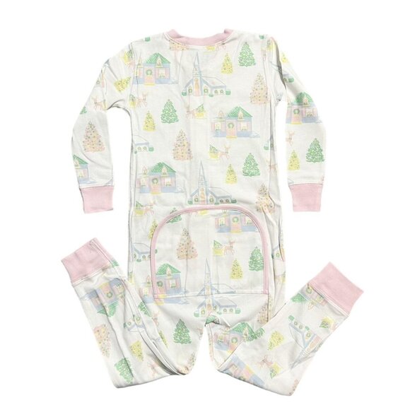 NEW Beaufort Bonnet Company TBBC 4T Sleigh Bells & Pastels Christmas Pajamas - Picture 2 of 5